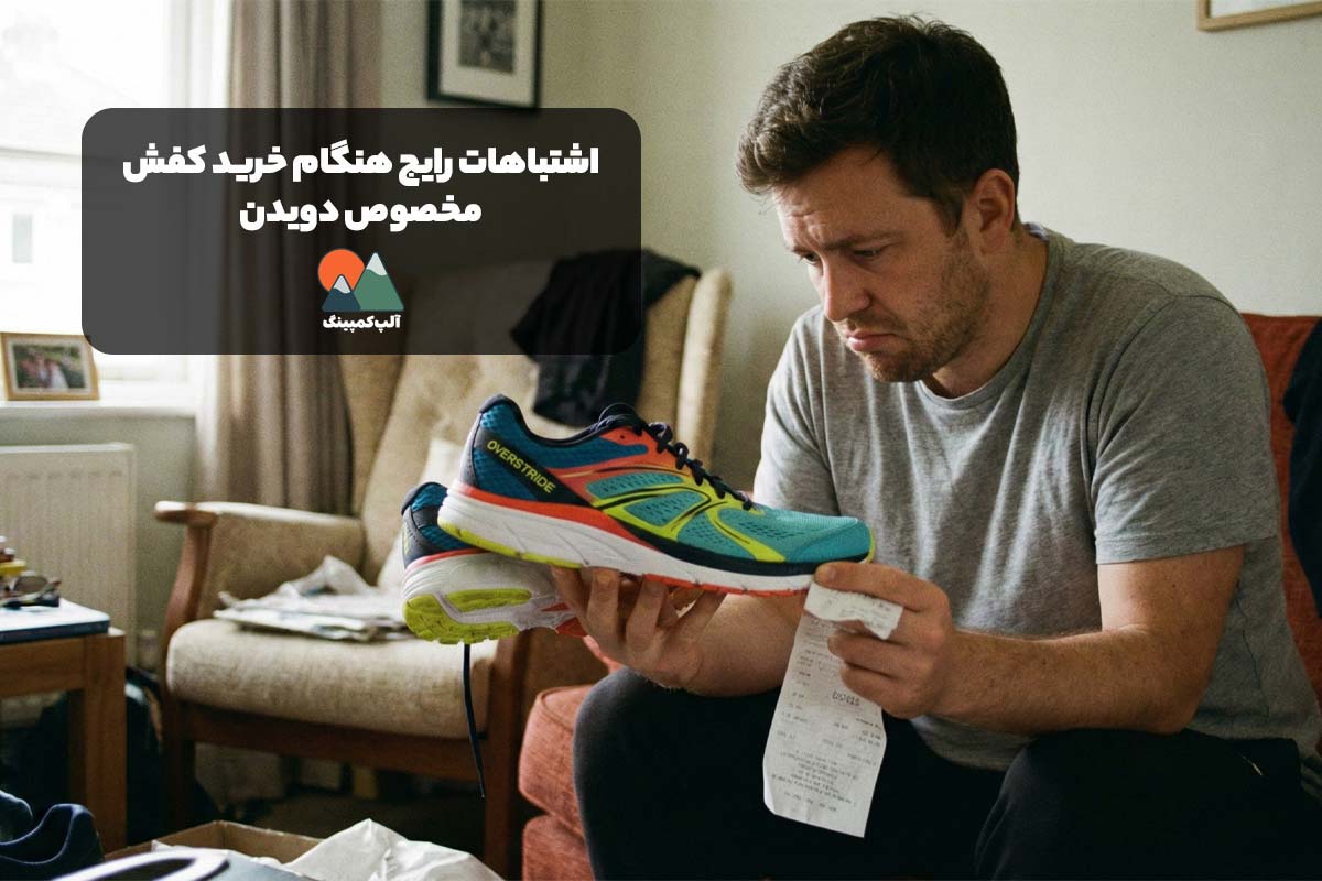 اشتباهات رایج هنگام خرید کفش دویدن